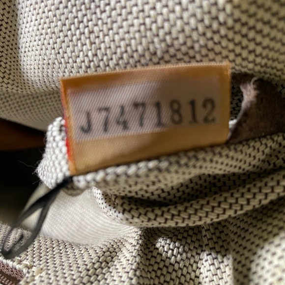 Dooney & Bourke Brown Nubuck and Pebbled Leather Domed Satchel Bag. - Picture 7 of 14